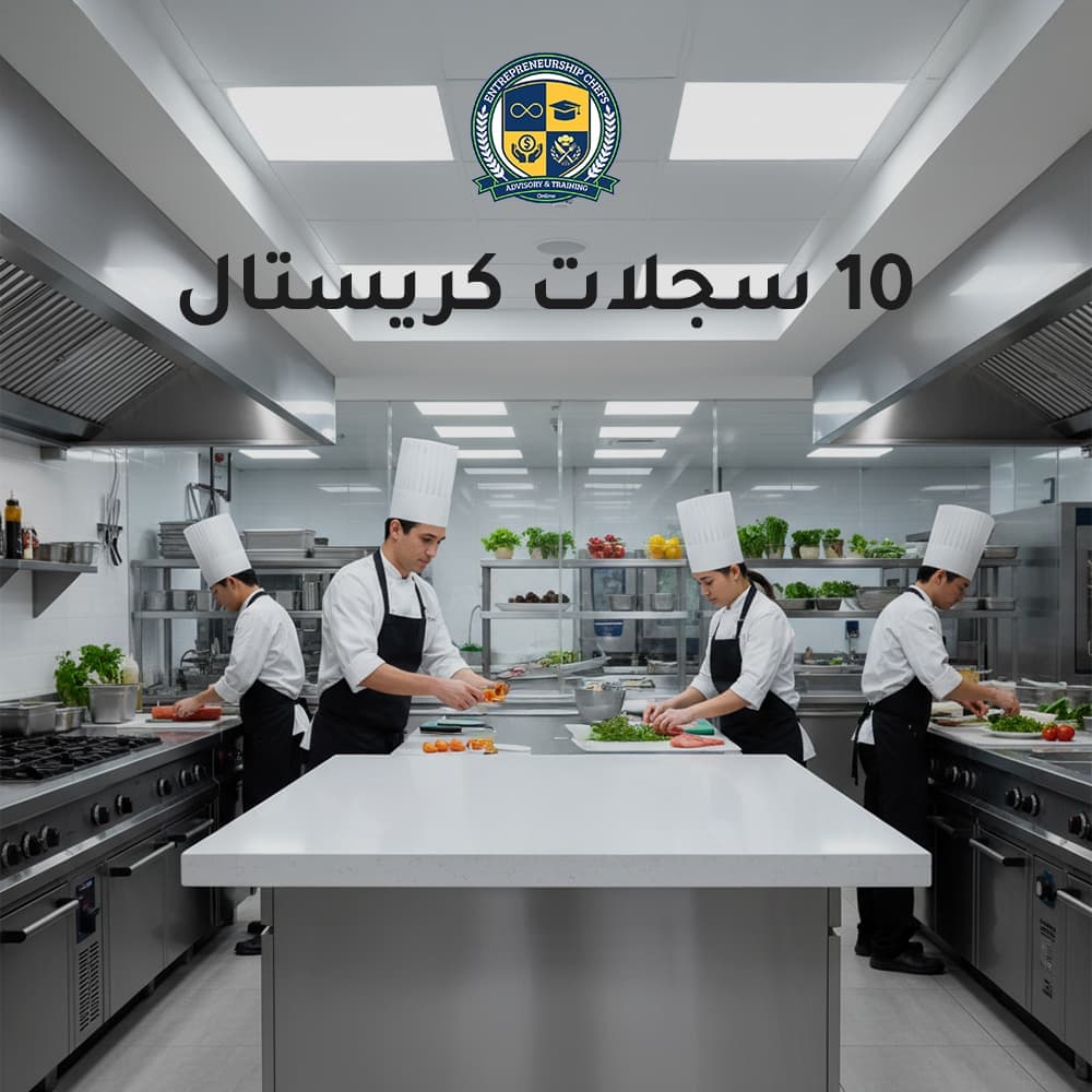 سجلات دليل كريستال لصحة و سلامة الأطعمة عند التشغيل